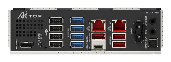 B850 AI TOP Carte Mère - Processeurs AMD Ryzen Série 9000, 16+2+2 phases VRM numériques, jusqu'à 860 - Gigabyte - Carte mère - visuel 6