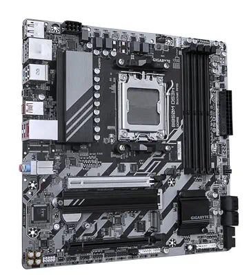 B850M DS3H Carte Mère - Processeurs AMD Ryzen Série 9000, 16+2+2 phases VRM numériques, jusqu'à 8200 - Gigabyte - Carte mère - visuel 3