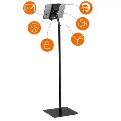 Durable Tought Floor Support pour tablette Noir - Autre Accessoire pour portable - visuel 8