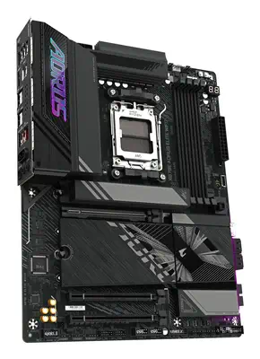 X870E AORUS ELITE WIFI7 Carte Mère - Prend en charge les processeurs AMD Ryzen 9000, 16+2+2 phases V - Gigabyte - Carte mère - visuel 3