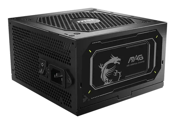 MSI MAG A850GL PCIE5 II unité d'alimentation d'énergie 850 W 20+4 pin ATX ATX Noir - Boitier d'alimentation - visuel 1