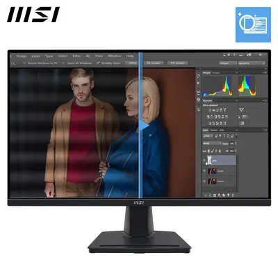 MSI Pro MP245G écran plat de PC 60,5 cm (23.8") 1920 x 1080 pixels Full HD LCD Noir - Ecran Ordinateur - visuel 5