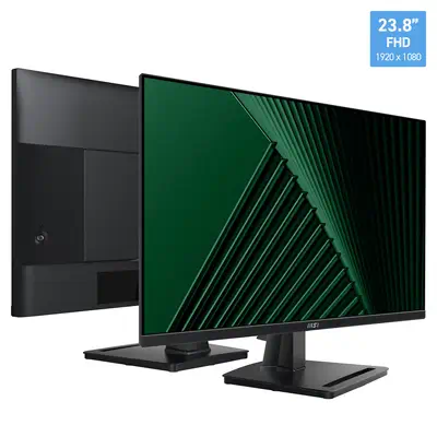 MSI Pro MP245G écran plat de PC 60,5 cm (23.8") 1920 x 1080 pixels Full HD LCD Noir - Ecran Ordinateur - visuel 2