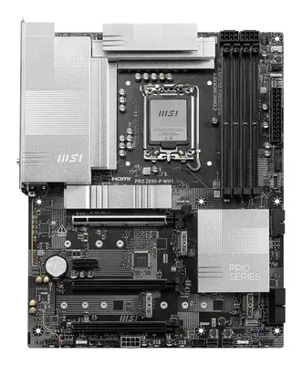 MSI PRO Z890-P WIFI carte mère Intel Z890 LGA 1851 (Socket V1) ATX - Carte mère - visuel 2
