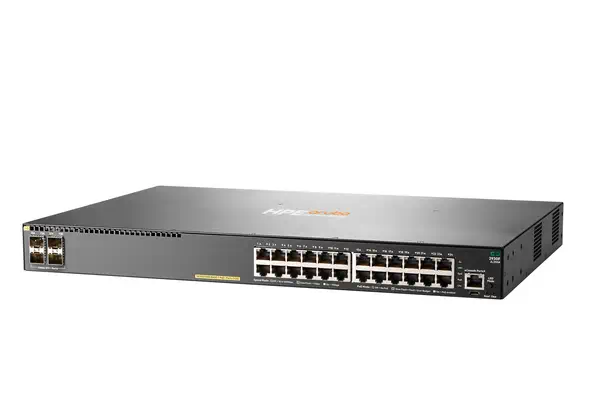 HPE Aruba Networking Commutateur 2930F 24G PoE+ 4SFP+ HP - visuel 1 - hello RSE - High-performance Access Layer Switches