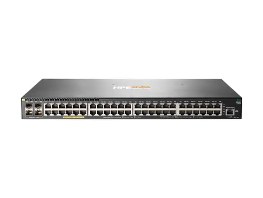 HPE Aruba 2930F Switch 48G PoE+ 4SFP+ Europe English - Switchs et Hubs - visuel 1