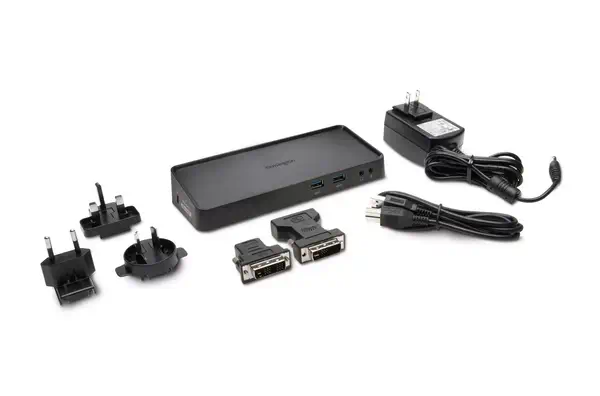 Kensington SD3600 Station d’accueil USB 3.0 , 5 Kensington - visuel 1 - hello RSE - 2 ports USB 3.0 avant