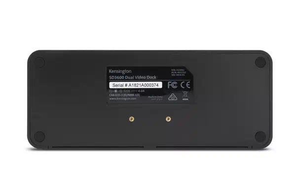 Kensington SD3600 Station d’accueil USB 3.0 , 5 Kensington - visuel 1 - hello RSE - Modes étendu ou dupliqué