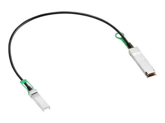 HPE Aruba Networking 50G QSFP56 to SFP56 0.65m DAC Cable - Câble RJ et Fibre optique - visuel 1