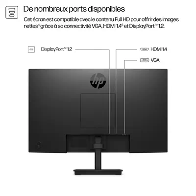 Moniteur FHD 23,8 pouces HP Series 3 Pro - 324pf - Ecran Ordinateur - visuel 7