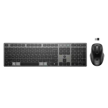 Ensemble clavier et souris sans fil rechargeables multi-appareils HP 725 livraison gratuite