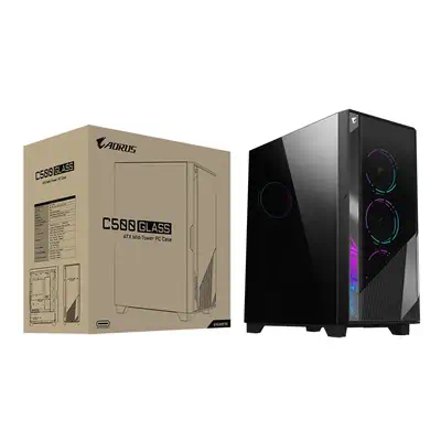 GIGABYTE GB-AC500G ST unité centrale Midi Tower Noir - Gigabyte - Boitier - visuel 9
