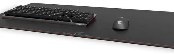 GIGABYTE AMP900 Tapis de souris de jeu Noir, Orange - Gigabyte - visuel 7