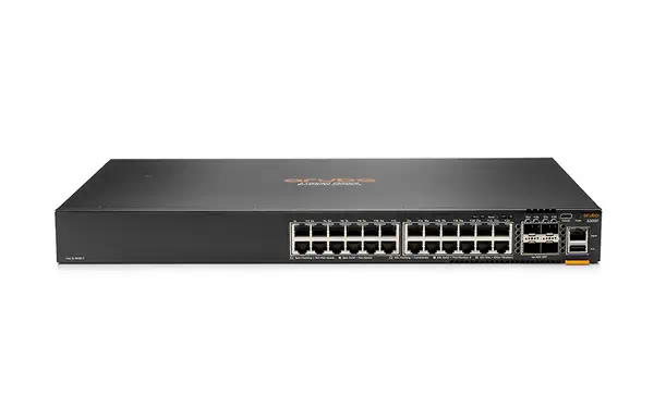 HPE Aruba 6300F Switch 24-port 1GbE and 4-port SFP56 EU - Switchs et Hubs - visuel 1