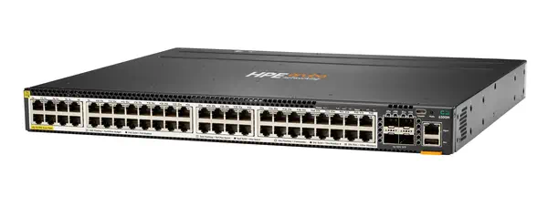 Aruba Networking CX 6300M 48-port Smart Rate 1/2.5/5GbE Class 6 PoE and 4-port SFP56 Switch - HP - Switchs et Hubs - visuel 2
