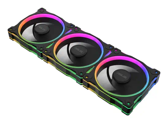 Prime MR120 Fan ARGB Reverse Black 3in1 - Asus - Refroidissement PC - visuel 3