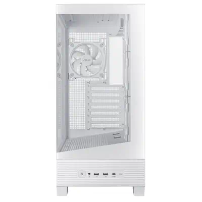 ASUS A31 Plus TG ARGB WHITE Midi Tower Blanc - Asus - Boitier - visuel 3
