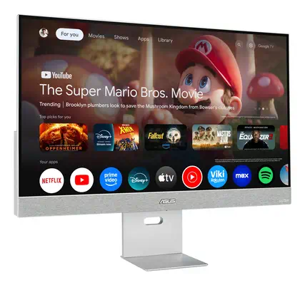 ASUS ZenScreen MS32UC écran plat de PC 80 cm (31.5") 3840 x 2160 pixels 4K Ultra HD LED Gris, Blanc - Asus - Ecran Ordinateur - visuel 2