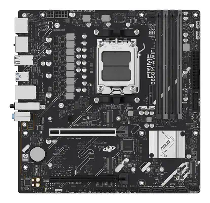 ASUS PRIME B850M-A WIFI AMD B850 Emplacement AM5 micro ATX - Asus - Carte mère - visuel 2