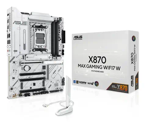 X870 MAX GAMING WIFI7 W - Asus - Carte mère - visuel 1