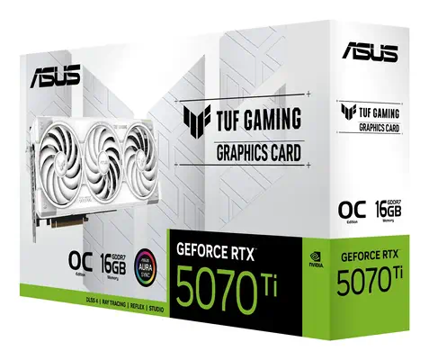 TUF-RTX5070TI-O16G-WHITE-GAMING - Asus - Carte graphique - visuel 10