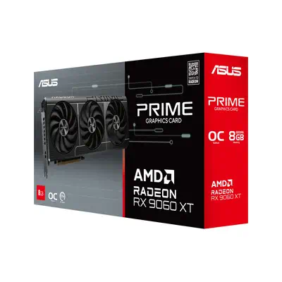 ASUS Prime -RX9060XT-O8G AMD Radeon RX 9060 XT 8 Go GDDR6 - Asus - Carte graphique - visuel 9