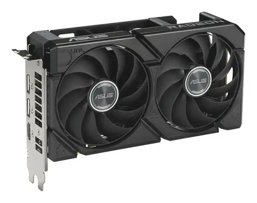 ASUS DUAL-RX9060XT-8G AMD Radeon RX 9060 XT 8 Go GDDR6 - Asus - Carte graphique - visuel 2