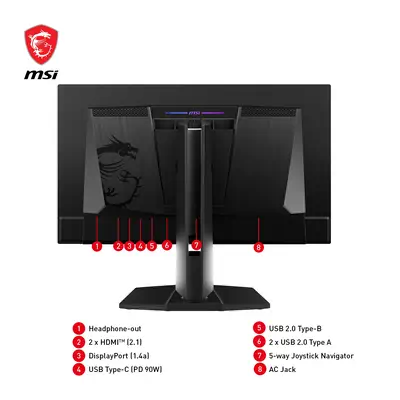 MPG 271QRXDE QD-OLED - MSI - Ecran Ordinateur - visuel 6