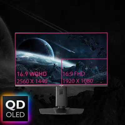 MPG 271QRXDE QD-OLED - MSI - Ecran Ordinateur - visuel 7