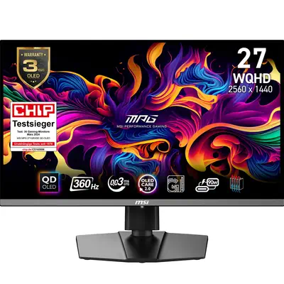 MPG 271QRXDE QD-OLED - MSI - Ecran Ordinateur - visuel 1
