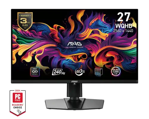 MAG 271QPXDE QD-OLED E2 - MSI - Ecran Ordinateur - visuel 2