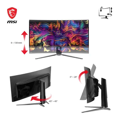 MAG 341CQPDE QD-OLED - MSI - Ecran Ordinateur - visuel 5