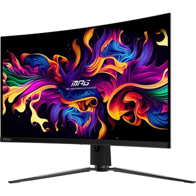 MPG 321CURXDE QD-OLED - MSI - Ecran Ordinateur - visuel 2