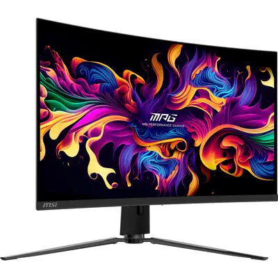 MPG 321CURXDE QD-OLED - MSI - Ecran Ordinateur - visuel 3