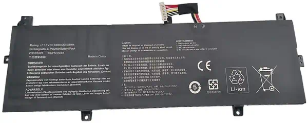 CoreParts MBXAS-BA0353 composant de laptop supplémentaire Batterie - visuel 1