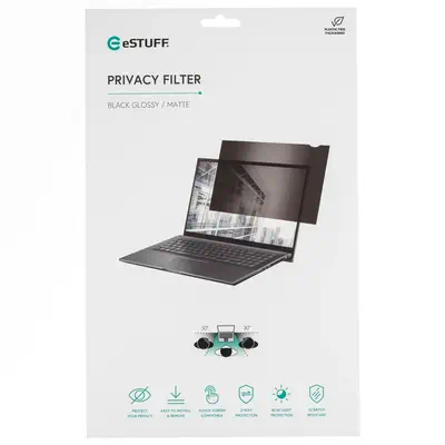 eSTUFF GLBB14312196 filtre anti-reflets pour écran et filtre de confidentialité 36,8 cm (14.5") Ordi - Protection d'écran et Filtre - visuel 3