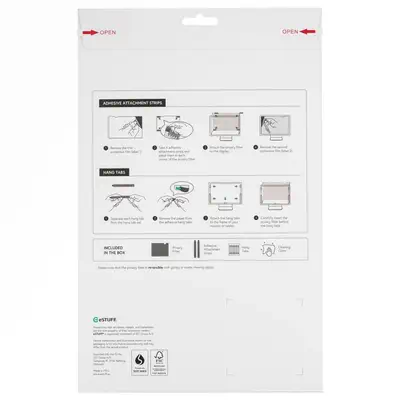 eSTUFF GLBB14312196 filtre anti-reflets pour écran et filtre de confidentialité 36,8 cm (14.5") Ordi - Protection d'écran et Filtre - visuel 2