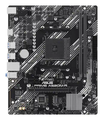 ASUS PRIME A520M-R AMD A520 Emplacement AM4 micro ATX - Asus - Carte mère - visuel 2