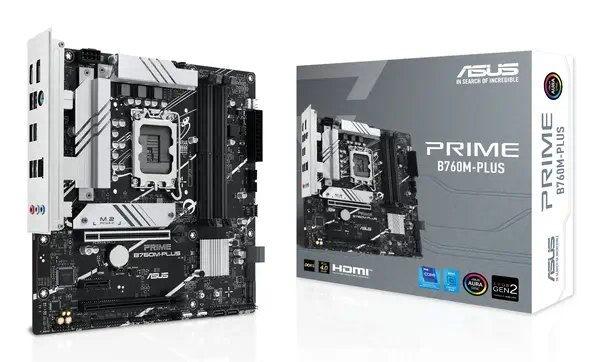 ASUS PRIME B760M-PLUS Intel B760 LGA 1700 micro ATX - Asus - Carte mère - visuel 1
