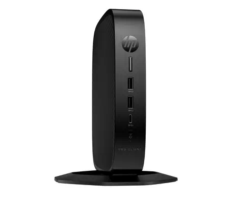 HP Pro t550 2 GHz Windows 10 IoT Enterprise 1,3 kg Noir J6412 - Client léger - visuel 2