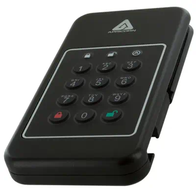 Apricorn Aegis NVX 2 To USB Type-C 3.2 Gen 1 (3.1 Gen 1) Noir - Disque dur SSD - visuel 6
