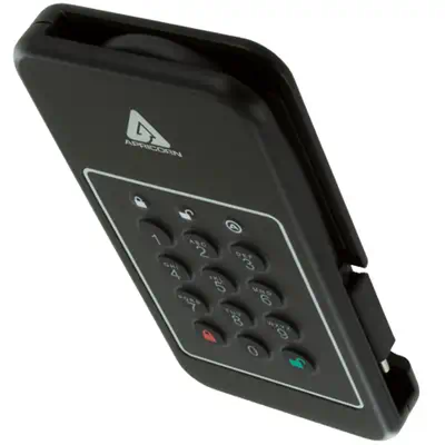 Apricorn Aegis NVX 2 To USB Type-C 3.2 Gen 1 (3.1 Gen 1) Noir - Disque dur SSD - visuel 4