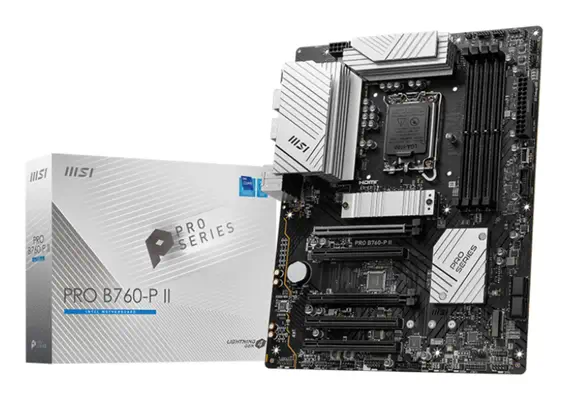 MSI PRO B760-P II carte mère Intel B760 LGA 1700 ATX - Carte mère - visuel 1