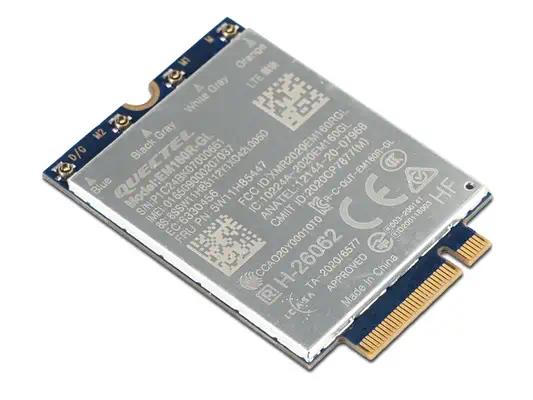 Lenovo 4XC1Q24436 carte réseau Interne WWAN 1000 Mbit/s - Carte Réseau - visuel 1