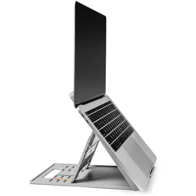 Rehausseur ergonomique SmartFit Easy Riser Go pour ordinateurs Kensington - visuel 1 - hello RSE - Support double réglable