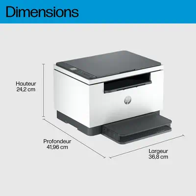 LaserJet M234d Multifunction Noir et blanc Imprimante, Copieur, Scanner; Recto verso - HP - Imprimante Laser - visuel 5