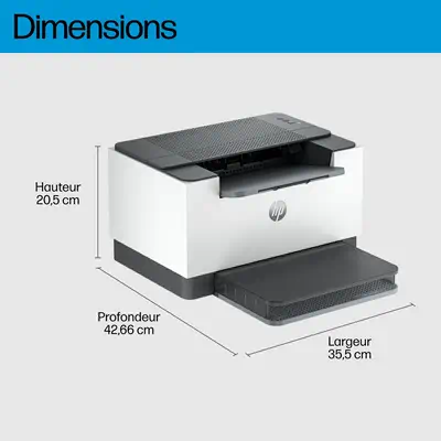 HP LaserJet M209d Noir et blanc Imprimante, Recto verso - Imprimante Laser - visuel 5