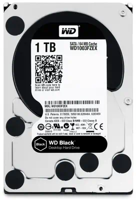Western Digital WD1003FZEX disque dur 1 To 7200 tr/min 64 Mo 3.5" Série ATA III - Disque dur Interne - visuel 3