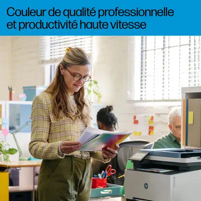 LaserJet Pro 3302fdw Sans fil Multifunction Couleur Imprimante, Copieur, Scanner; Recto verso - HP - Imprimante Laser - visuel 6