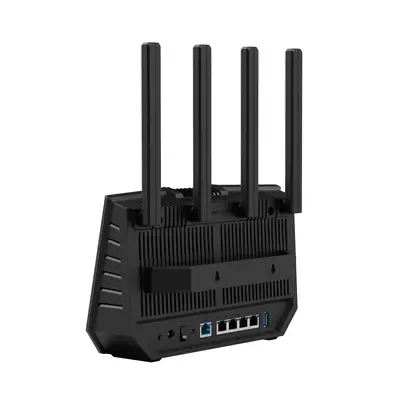 ASUS RT-BE92U routeur sans fil 10 Gigabit Ethernet Tri-bande (2,4 GHz / 5 GHz / 6 GHz) Noir - Asus - Routeur - visuel 7